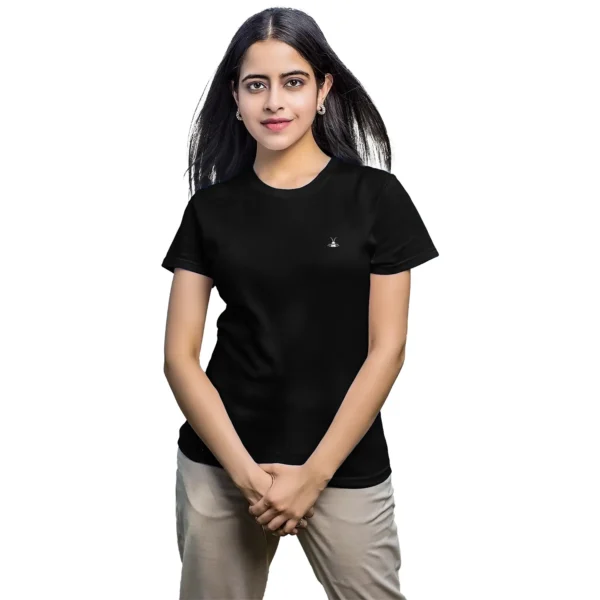 Crew Neck Short Sleeve Women's T-shirt