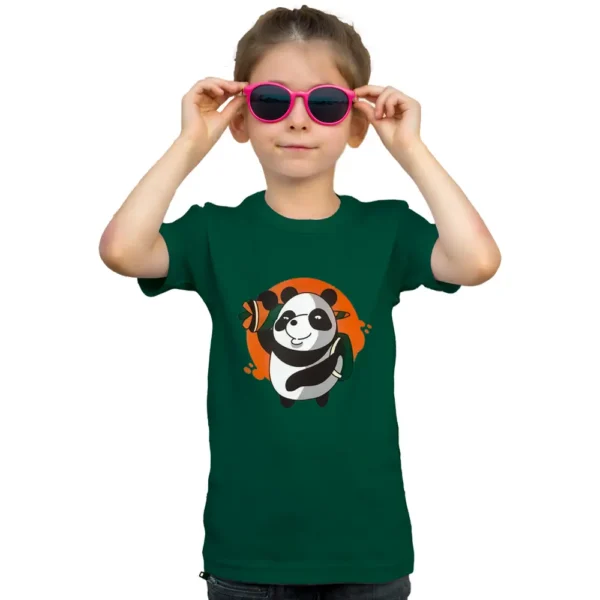 Crew Neck Short Sleeve Kid's T-shirt